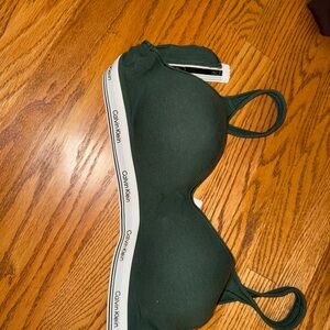 Calvin Klein Deep Green Bralette